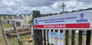 Cemitério de Povoado de Simão Dias é interditado